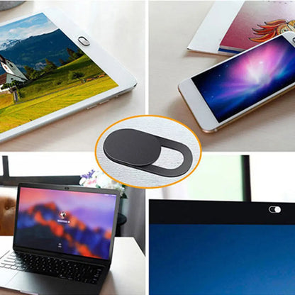 5Pcs Webcam Cover Shutter Slider Privacy Protective Cover For iPad Tablet Webcam Laptop PC Mobile Phone Lens Camera Sticker