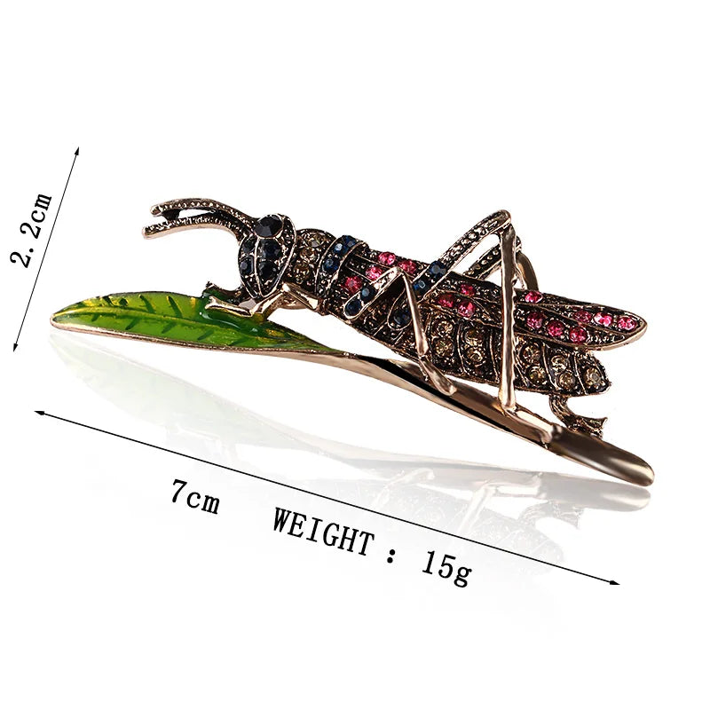 SHMIK Women Men Bee Beetle Crystal Pearl Brooches Pin Fashion Metal Cute Insect Jewelry Accessoreis Retro Women's Men's Brooch