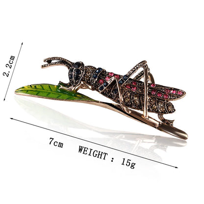 SHMIK Women Men Bee Beetle Crystal Pearl Brooches Pin Fashion Metal Cute Insect Jewelry Accessoreis Retro Women's Men's Brooch