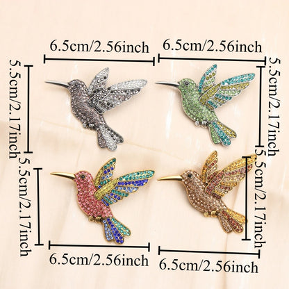 Baroque Luxury Swallow-Motif Brooches for Men and Women, Jewelry and Accessories, Wedding, Holiday, and Party Gifts