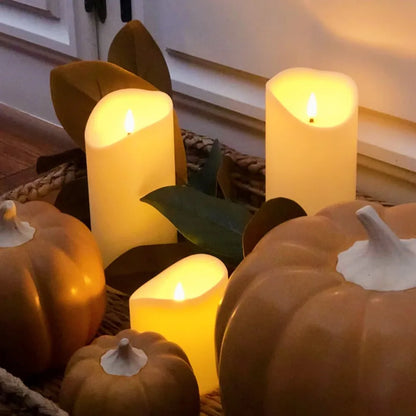 Wholesale LED Flameless Candles Flickering Light for Christmas Wedding Birthday Party Decor, 1–10PCS Battery Operated Candle