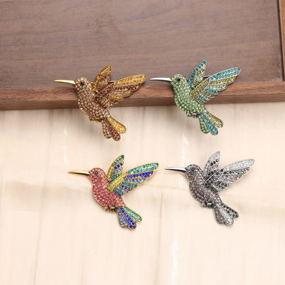 Baroque Luxury Swallow-Motif Brooches for Men and Women, Jewelry and Accessories, Wedding, Holiday, and Party Gifts