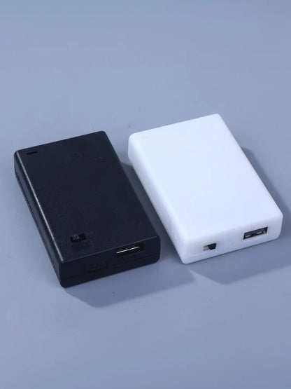Hot Sale 3AA 4.5V Battery Box AA Battery Case AA Battery Holder With Switch AA Box 4.5V With Line Or With USB/Line