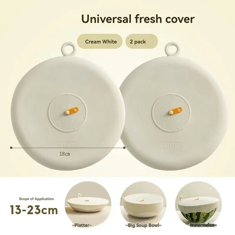 Silicone Kitchen Utensils Fresh-keeping Stretch Universal Bowl Cover Refrigerator Microwave Oven Sealed