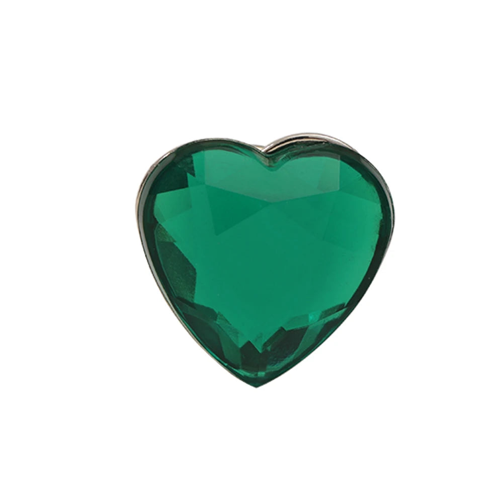 Wholesale Romantic Heart of the Ocean Brooches Blue Red Green Resin Crystal Pins For Women Girls Coat Blouse Bag Jewelry Gift