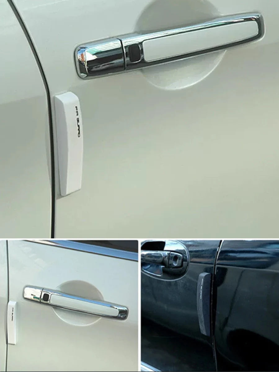 Universal 4Pcs Car Door Protector Guard Strip Scratch Protector Car Rubber Stickers Auto Door Edge Protection Car Accessories