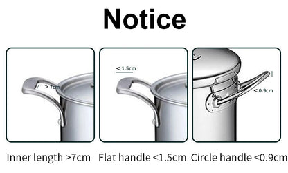 2Pcs Silicone Pan Handle Cover Heat Insulation Assist Handle Holder Grip Sleeve Kitchen Gadgets