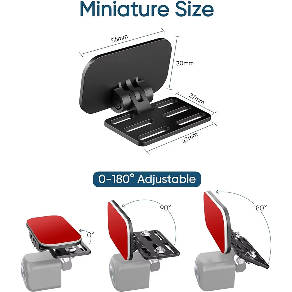Universal Rear Camera Mounting Bracket Dashboard Back Up Cam Mirror Support Backup Camera Mount Rearview Reverse Camera Holder