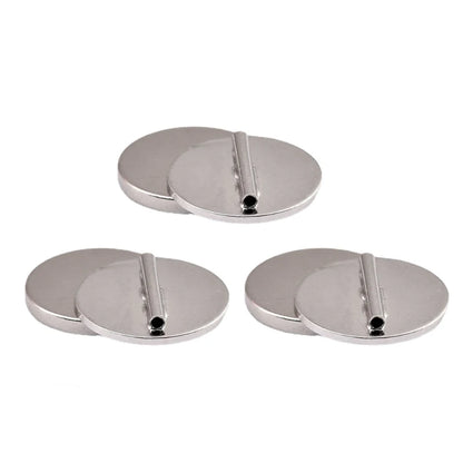 1/3Pcs Strong Brooch Converter Pin Keepers, Harmless Clothing Magnet Buckle for Tie & Clothing Brooch Adapter
