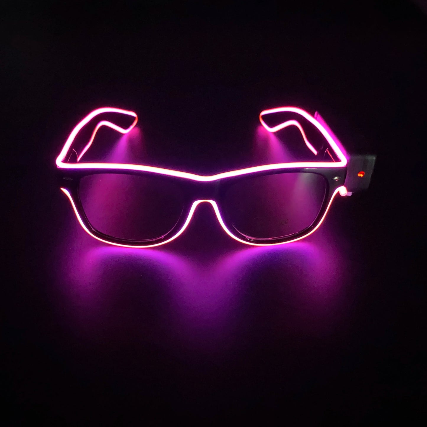 New Cool Wireless Glowing LED Light Up Glasses For Rave Festival Party Luminous Neon Mosaic Sunglasses club disco Eye Glasses