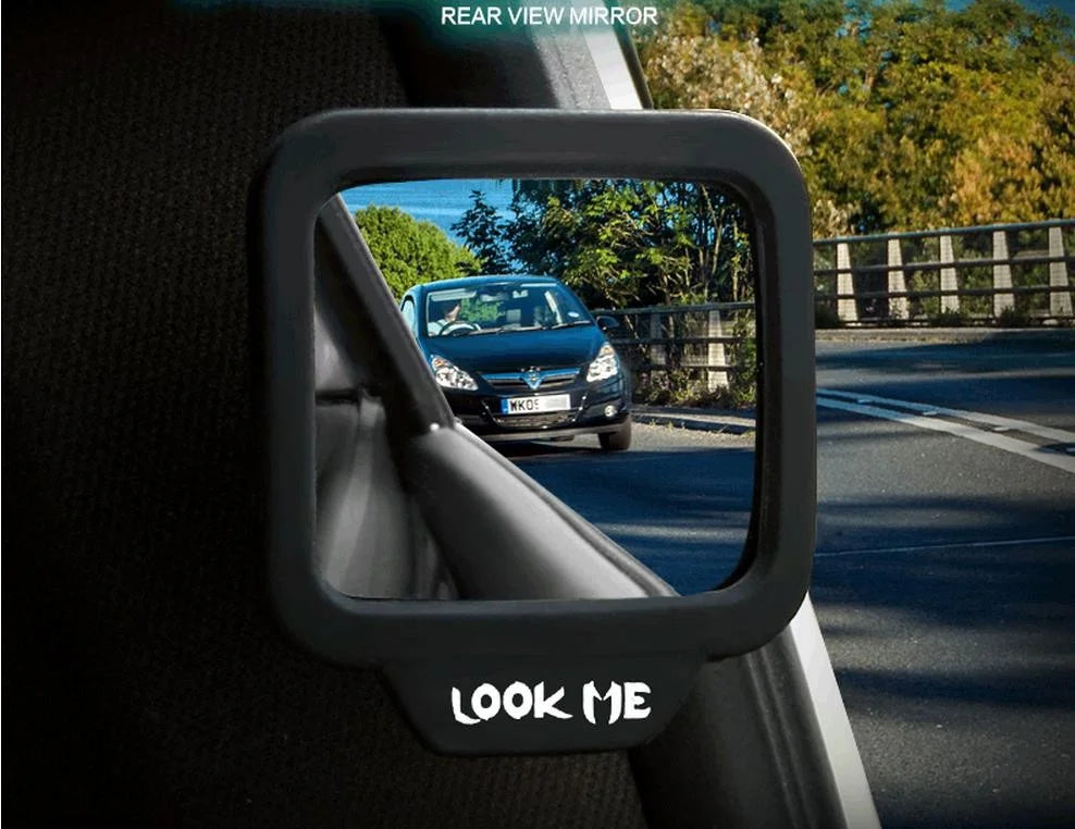 270 Degrees Wide Angle Car Rear Magnet Mirror Car Auxiliary Rearview Mirror Eliminate Blind Point for Car Safety