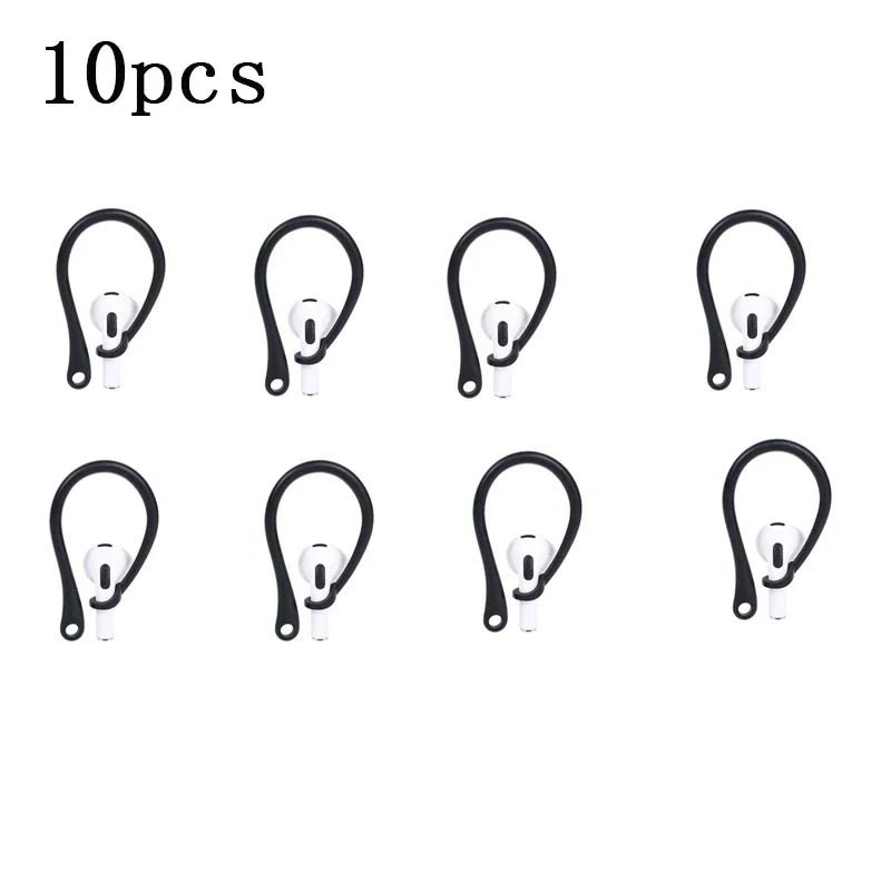 1/3/5/6Pairs Silicone Ear Hooks for Apple AirPods Pro Accessories Anti-fall Bluetooth Earphone Holder for AirPods 3 Earhooks