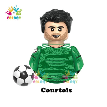 Kids Toys Football Stars Building Blocks Sport Player Mini Action Figures Toys For Boys Christmas Gifts