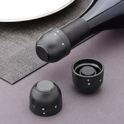 Vacuum Sealed Wine Bottle Plug Champagne Stopper Leak-Proof And Fresh Bottle Cap Wine Corks Bar Accessories Supplies
