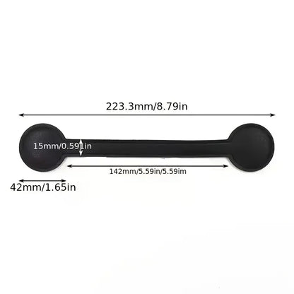 Multi-purpose Pu Leather Magnetic Hat Clip Strong Magnetic Round Organizer Clip Travel Bag Charms Luggage Accessories