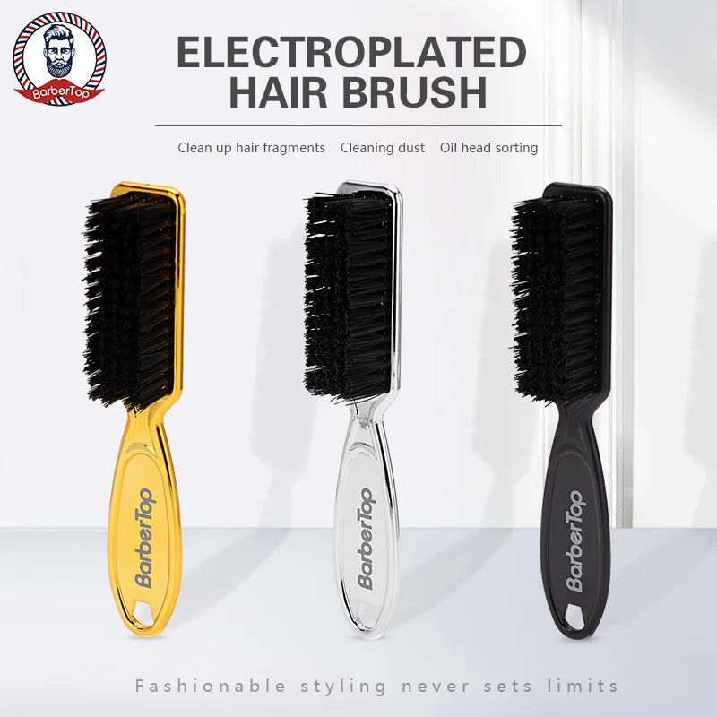Ring Neck Duster Barber Remove Loose Hair Brush Hair Cutting Brush Soft Hair Cleaning Brush Hairdressing Tools