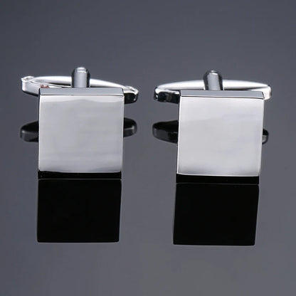 High quality men's French shirt cufflinks brand new fashion laser metal Chinese knot cufflinks manufacturer wholesale
