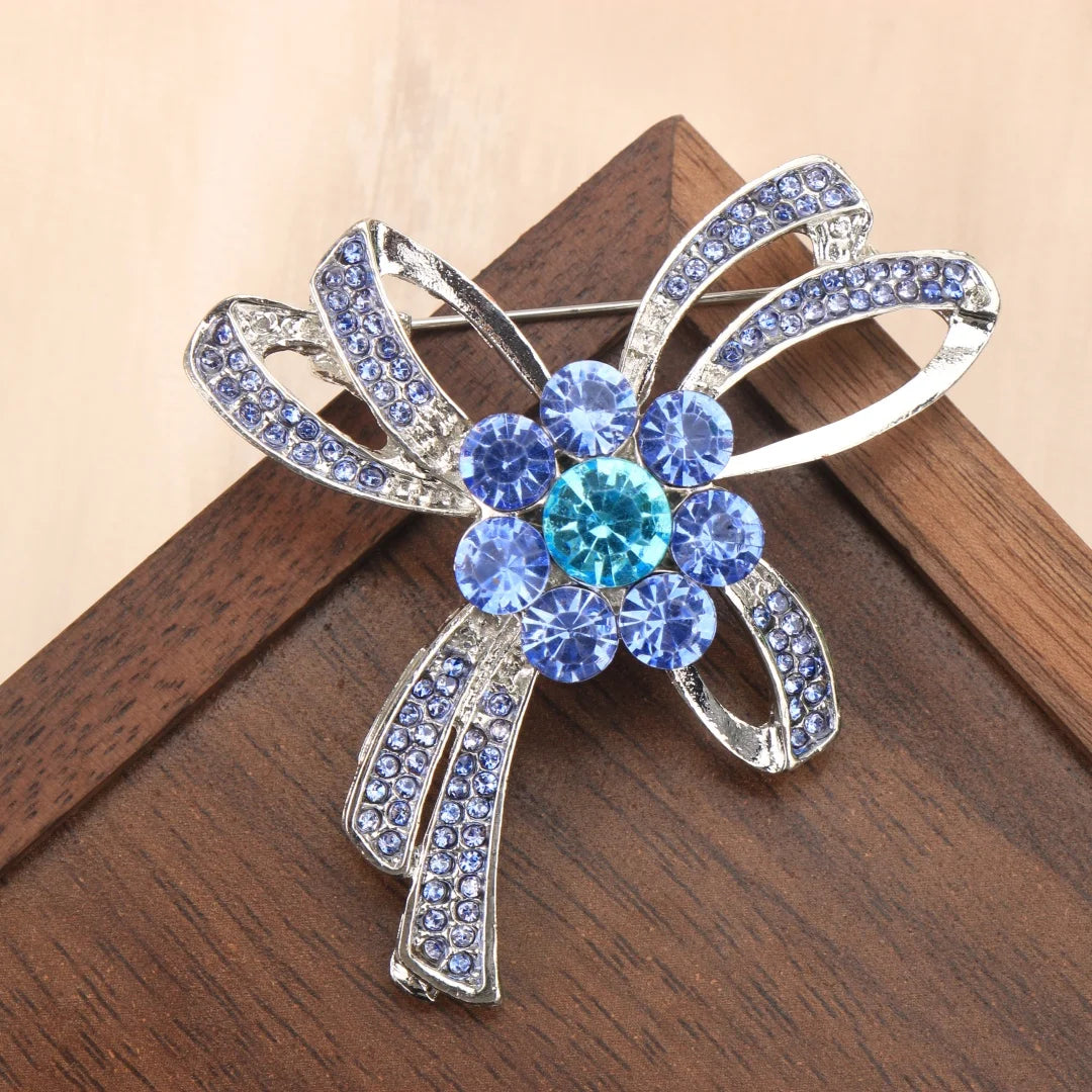 Baroque-Style Luxury Bow Brooch for Men and Women, Jewelry and Fashion Accessories, Perfect for Holidays and Parties