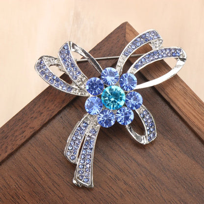 Baroque-Style Luxury Bow Brooch for Men and Women, Jewelry and Fashion Accessories, Perfect for Holidays and Parties