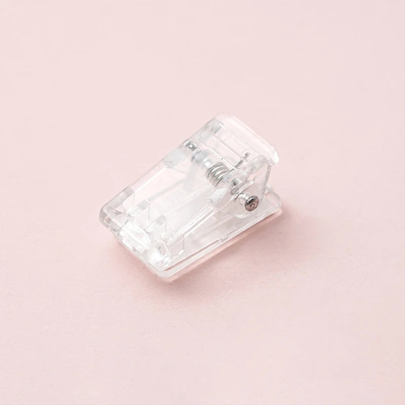 10Pcs Self-Adhesive Clips Plastic Clear Wall Clips Sticky Hanging Photo Clips Poster Clips For Office Home Poster Photo