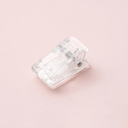 10Pcs Self-Adhesive Clips Plastic Clear Wall Clips Sticky Hanging Photo Clips Poster Clips For Office Home Poster Photo