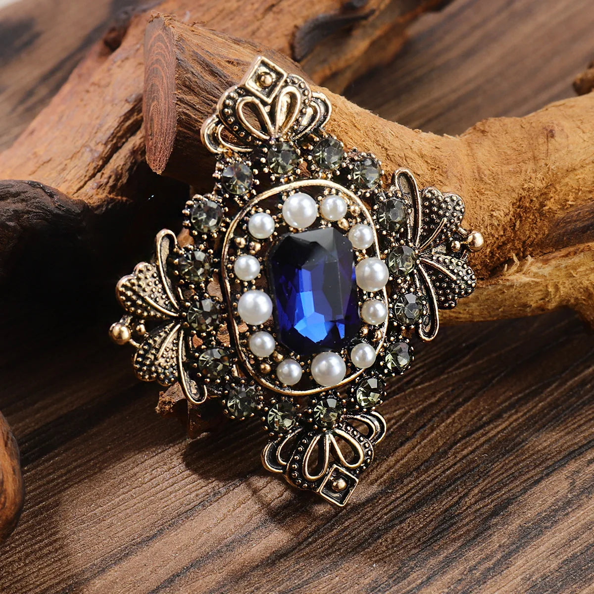 Baroque-Style Luxury Vintage Cross Brooch for Men and Women, Jewelry, Fashion Accessories, Wedding and Party Gifts