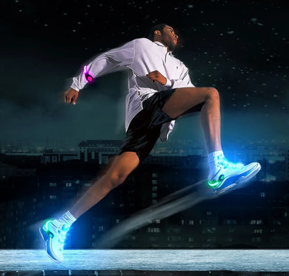 Outdoor Running Light LED Luminous Shoe Clip Light Night Safety Warning Bright Flash Light Sport Bicycle Bike Shoe ClipLight