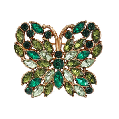 Different Styles Fashion Butterfly Brooch Animal Badge Pin Jewerly for Party Wedding