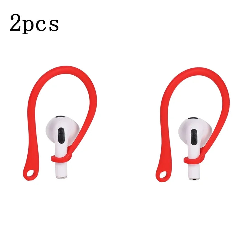 1/3/5/6Pairs Silicone Ear Hooks for Apple AirPods Pro Accessories Anti-fall Bluetooth Earphone Holder for AirPods 3 Earhooks
