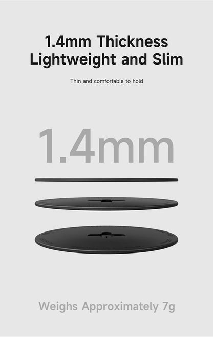 Hagibis Magnetic Adapter Magnet Sticker for Magsafe Accessories Metal Plate Adhesive Patch Bundle Kits SSD Power Banck DAC Amp