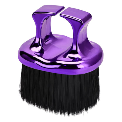 Ring Neck Duster Barber Remove Loose Hair Brush Hair Cutting Brush Soft Hair Cleaning Brush Hairdressing Tools