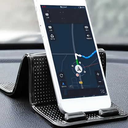 Multifunctional Car Phone Holder - Heat-Resistant, Non-Slip Dashboard/Mount with Safe Grip