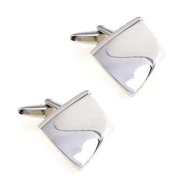 Hot Sale 18 Styles Siver Stainless Steel Metal Cufflink Cuff Link 1 Pair Shipping Biggest Promotion