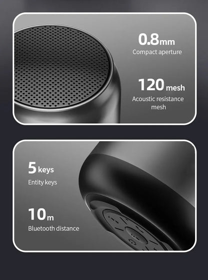 2025 Wireless speaker Bluetooth portable outdoor audio stereo support phone subwoofer MINI portable high quality home speaker