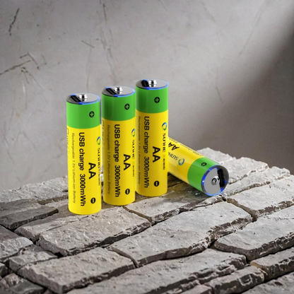 Lithium 1.5v AA rechargeble battery - SunHe