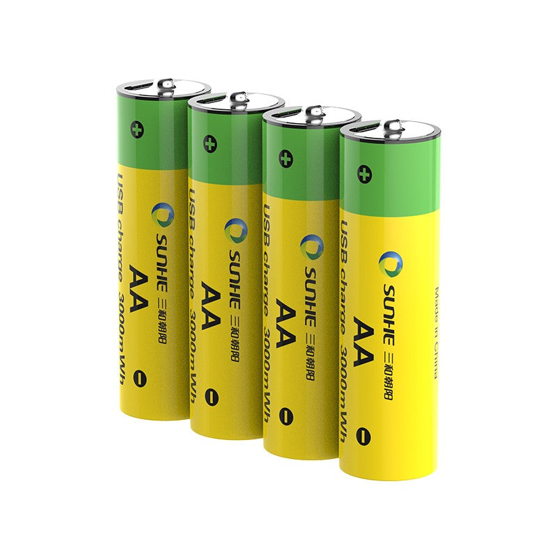 Lithium 1.5v AA rechargeble battery - SunHe