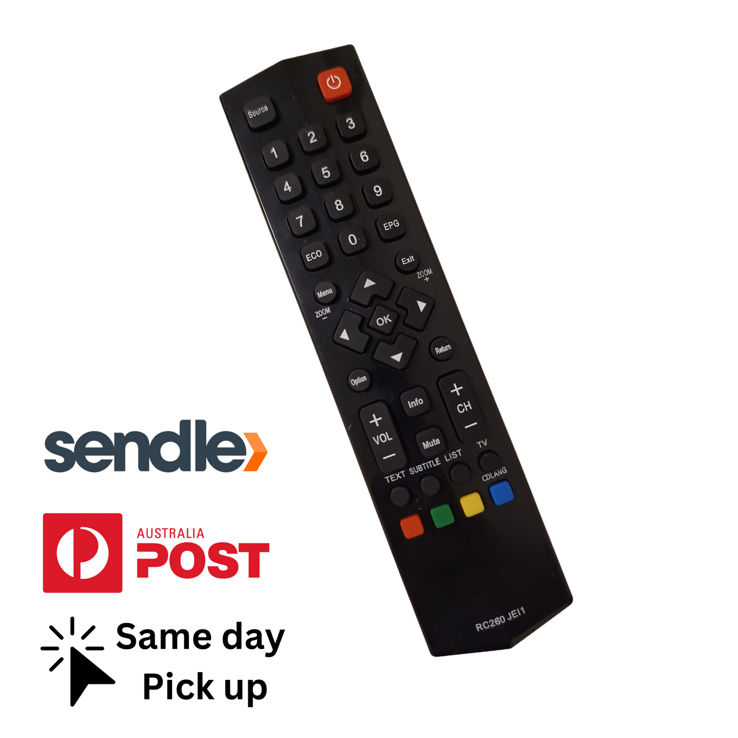 TCL 22D2900F Remote