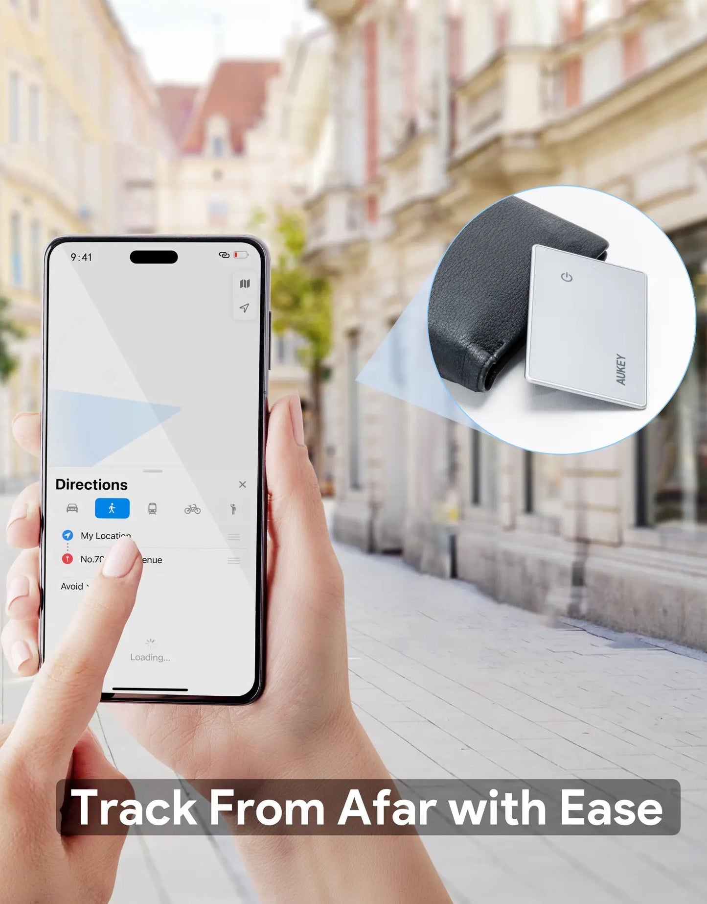 AUKEY TM-10 Track Mate 1 Smart Bluetooth Tracker