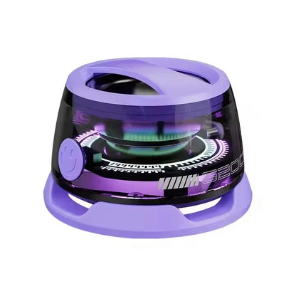 2 in1 Portable Bluetooth Speaker G200 RGB Lighting Magnetic Speaker BT5.3 Mini Sound Box Playback Phone Holder