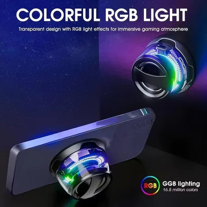 2 in1 Portable Bluetooth Speaker G200 RGB Lighting Magnetic Speaker BT5.3 Mini Sound Box Playback Phone Holder