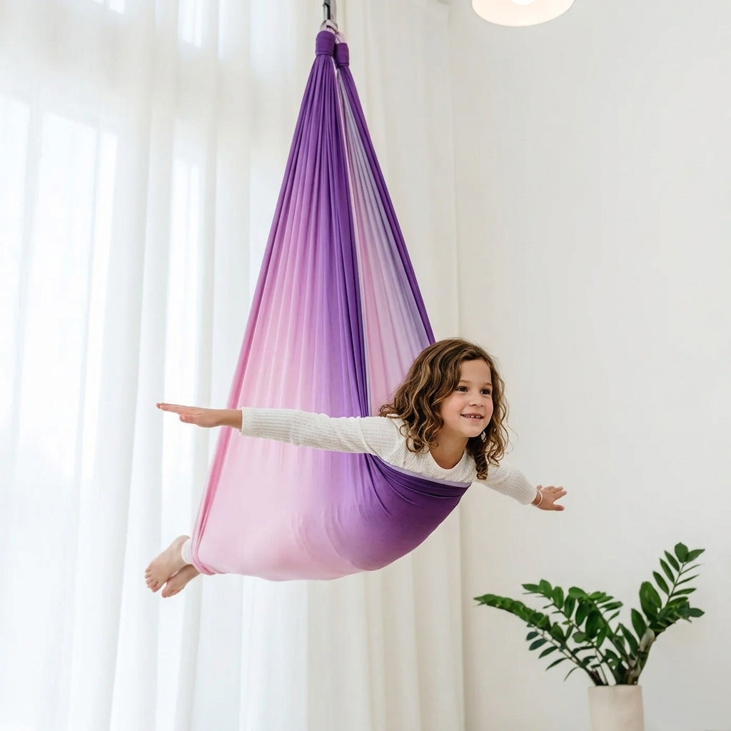 Therapy Swing Cosy Cocoon - Pink/Lilac Ombre