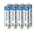 AA Nimh Rechargeable Batteries - 800mAh 4pck