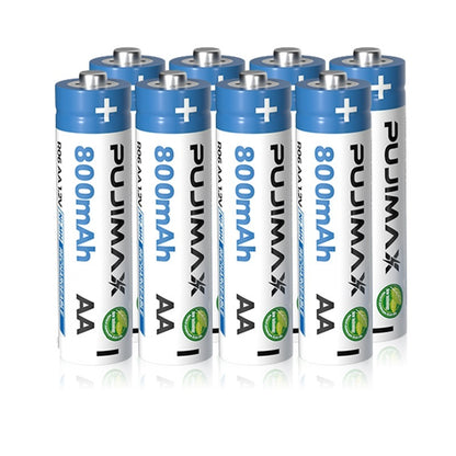 AA Nimh Rechargeable Batteries - 800mAh 4pck